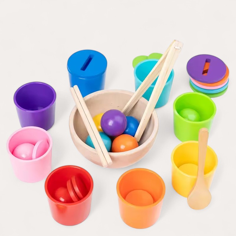 Set di Smistamento e Conteggio Montessori Montessori & Giocattoli