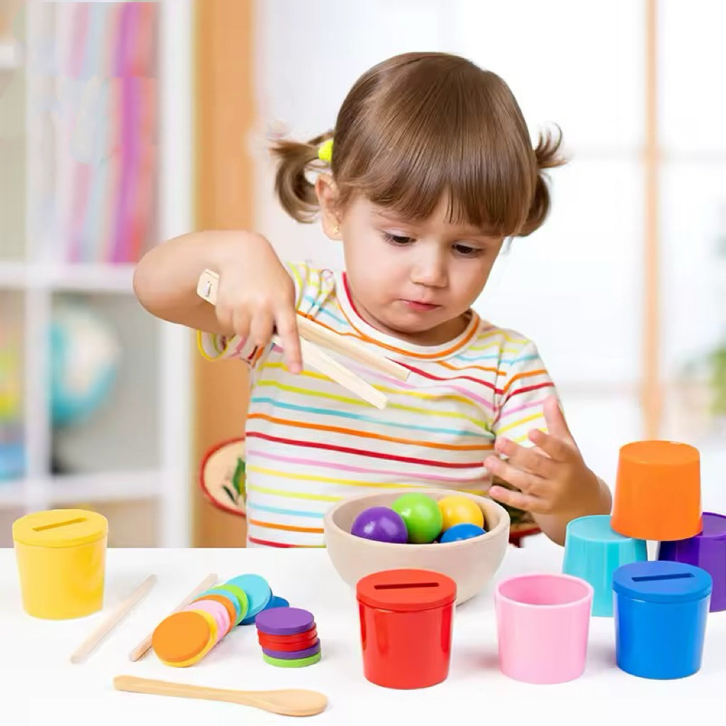 Set di Smistamento e Conteggio Montessori Montessori & Giocattoli