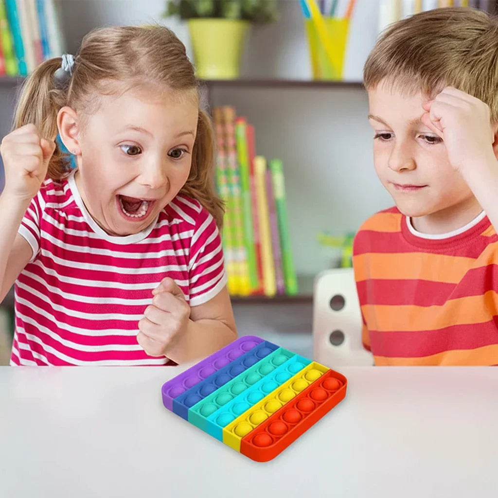 SET OF 4 Montessori Silicone Pop It L'atelier Montessori