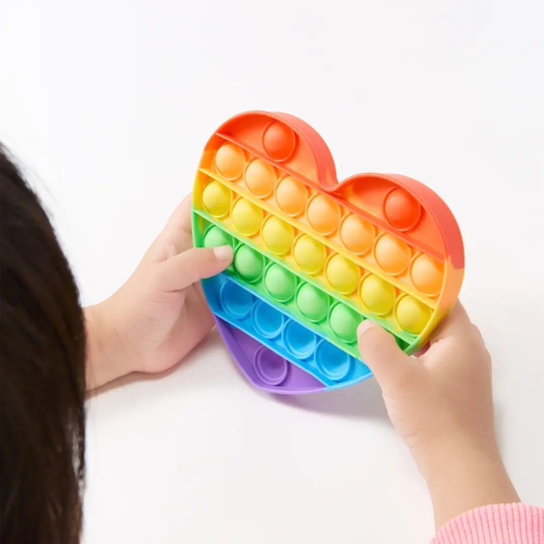 SET OF 4 Montessori Silicone Pop It L'atelier Montessori