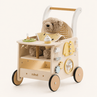 Wooden Baby Walker Push Toy Learning to Walk Montessori & Toys